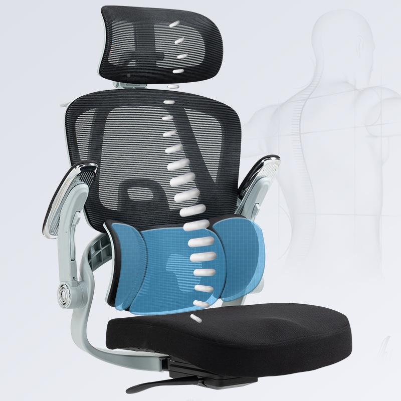 Yora腰nson人体脑T70工学腰靠电可调节办公椅子护办公家用升降旋