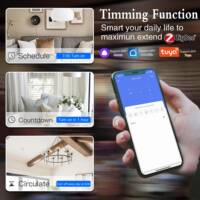 跨境228*86Zgbee智能開關(guān)鋼化玻璃面板支持Alce語音APP遠程單火