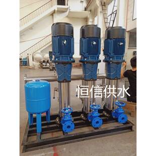 自来水二次备加压给水市管41558网政泵叠压增压箱式无负压供水设