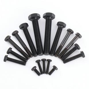 1无品牌 2.9级高强度细牙扣外六角螺螺丝细丝细幼牙幼M齿栓M8M10M