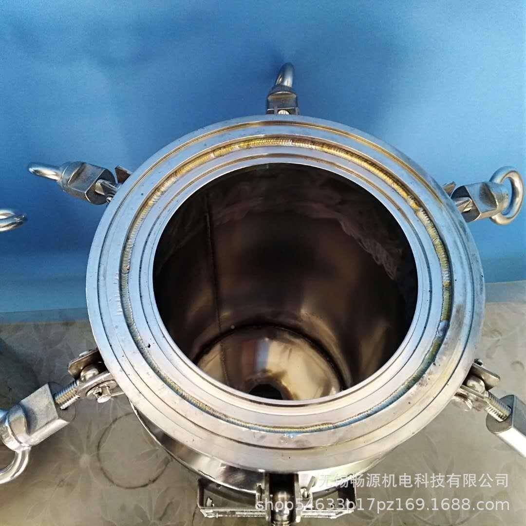 厂家标定篮过式夹套保非温滤FEE器上进底出不滤锈钢过器
