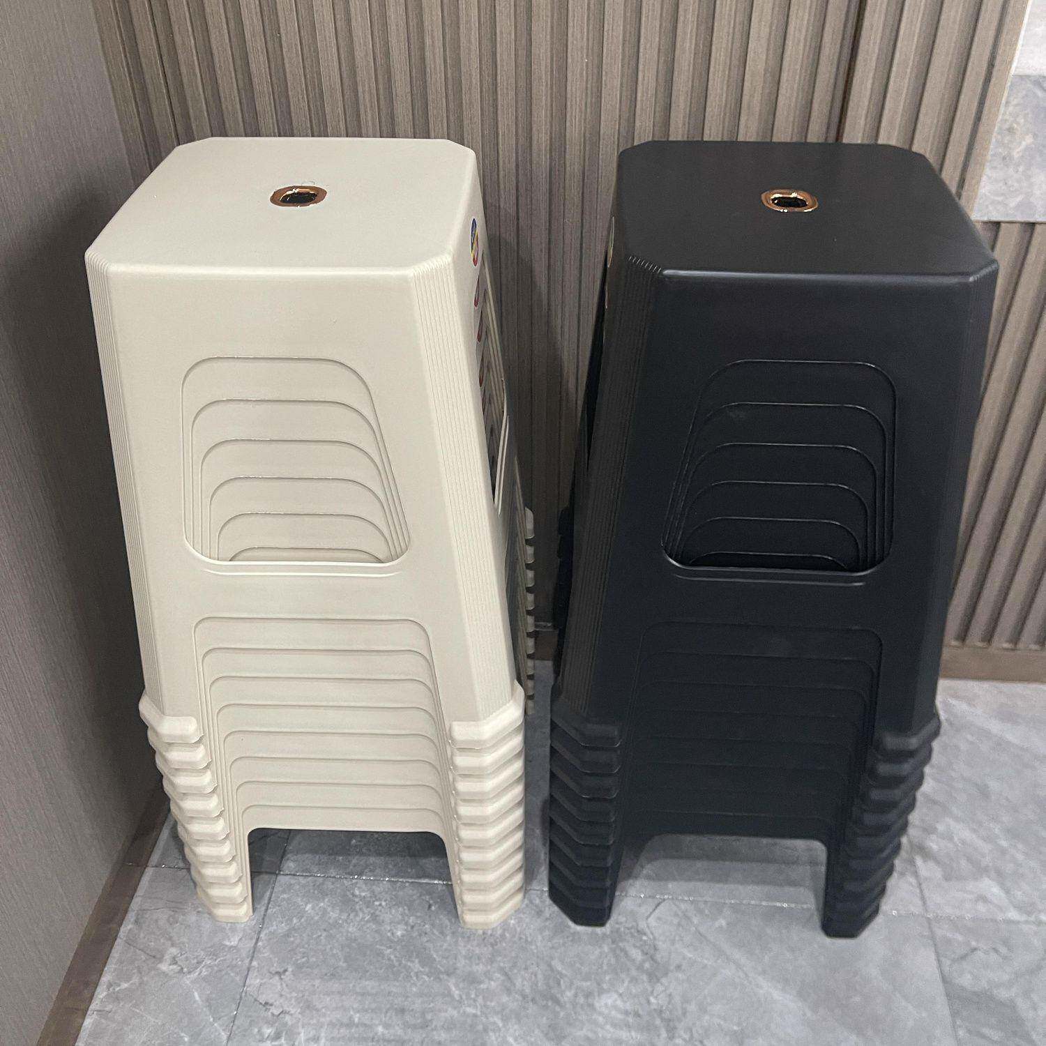家凳用凳子子加厚塑料咨询客服叠放摞叠餐桌板凳风车凳高圆胶可凳