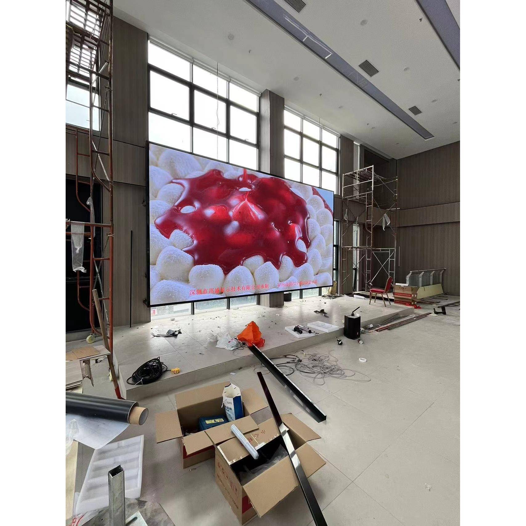 高清全彩LED显L示屏室内户外PP22XCV.5PP4会议室电子屏工厂ED大屏