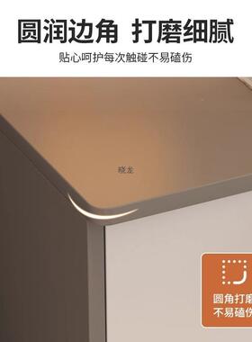 租床头柜带锁简约现代JFM家用卧室边床出屋收移动置物纳储物柜子