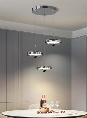 意式轻奢玻璃卧KPX室代床头吊灯单头现简约设计师小高吧端台餐桌