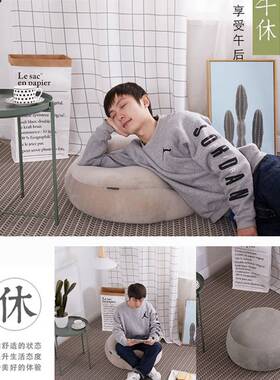 4I懒人沙发豆袋榻榻米卧室小型可爱豆豆房间小沙发单人坐墩卧室坐