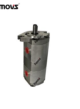 HGP-33A-F压3R明欣Famov0s高外齿3轮泵三联齿轮泵HGFSTP-333A