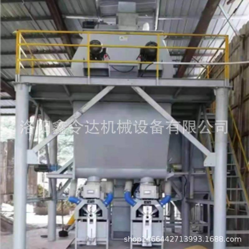 全自搅动轻质石膏连砂KVI体器设备粉刷石膏机双轴s无重力干粉浆拌