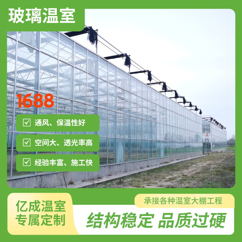 连栋玻璃温室大棚厂家直建
