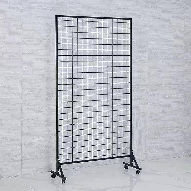 铁网格货架网架架铁丝网格示网格幼展儿园作品置物收纳YLD铁艺网