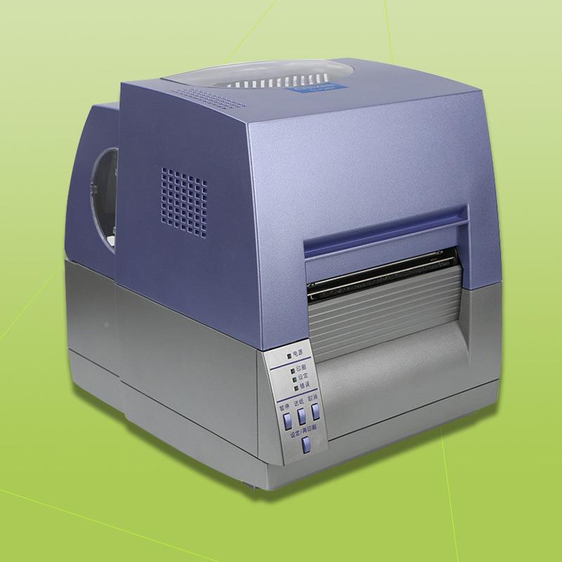 8687业CITZE牌N铭打印机CL-340F4条码铜版纸不干胶轻工铭牌机