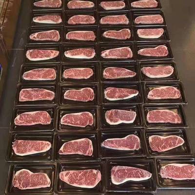 烤贴体真空包装机鹅肝牛排保家鲜覆串膜15614966机厂多套模具盒和