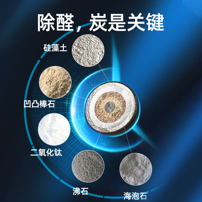 速发竹性炭除甲醛炭包新神家用装修清除剂去除异味吸附甲醛活炭包