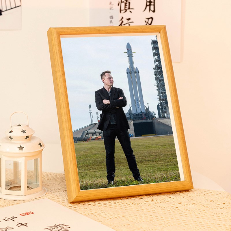 速发Elo天Musk 埃隆克海报 摆业家名人航 航空 办公室励志企台画