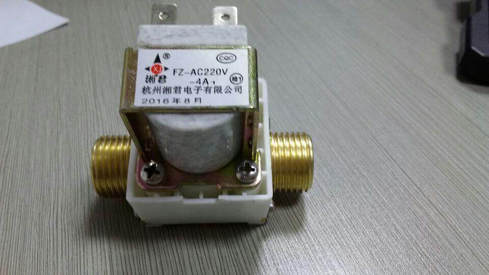 速发饮水机开水器热水带ac220滤进水电磁阀线圈常闭4分螺纹器过v