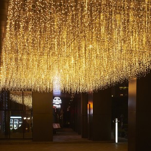 速发星装灯户外小彩灯冰灯串灯满天星灯瀑布灯窗帘灯闪条灯婚庆星