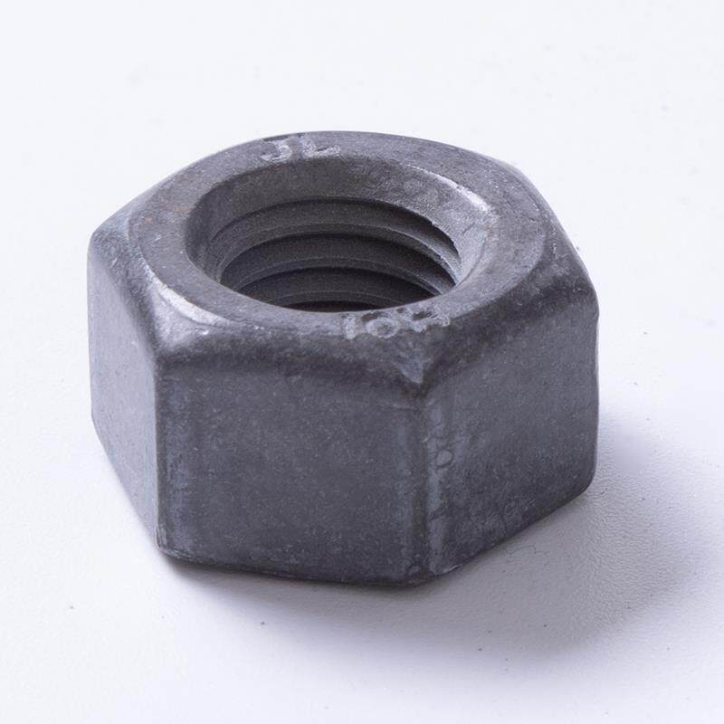 现货国标10级钢结构用大六角螺母螺帽M12M16M2J0M22M24M27M30皂化