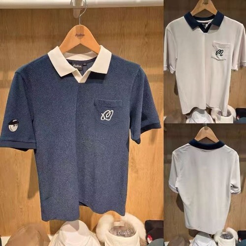 Malbon男高尔夫修身POLO衫