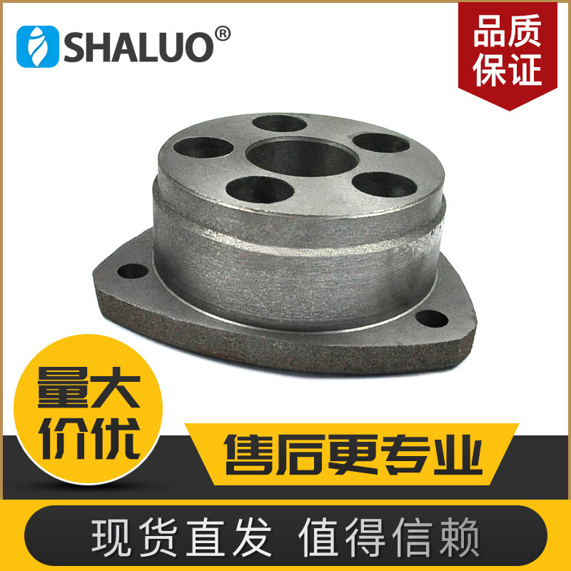 STC单缸柴油有刷发电机组皮带轮改联轴器飞轮盘总成胶套铸铁接盘