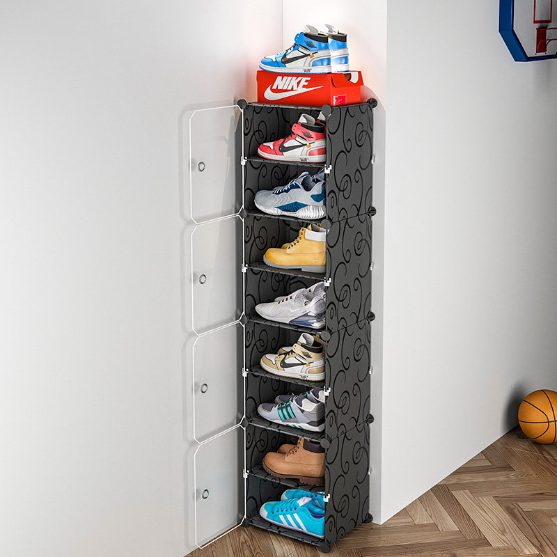 速发鞋盒收透盒纳明塑料抽屉式小鞋架神器简尘家用宿舍多层防易鞋