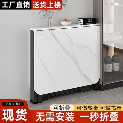 新疆西藏包邮折叠方桌特厚小户型折叠桌多功能吃饭餐桌家用客厅可