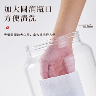 泡酒玻璃瓶专用酒瓶带龙头家用高档密封容器O人参白酒药酒罐坛子