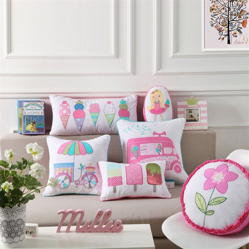 外贸原单靠枕抱枕 纯棉布艺沙发汽车腰枕L靠垫含芯特色儿童靠背垫,居家布艺,靠垫/抱枕,淘宝优惠券,粉丝福利购,淘宝优惠卷