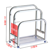 304不b锈钢砧板架家用锅盖架多功能砧板架厨房置物架菜板收纳架
