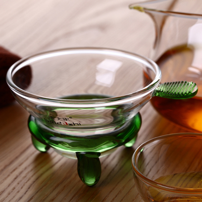 北大史茶滤过滤器l公杯茶漏不锈钢过滤网功夫茶具过滤网玻璃网漏