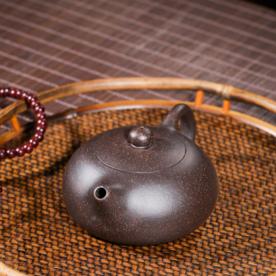 小号紫砂壶全纯手工原矿功v夫茶具泡茶壶家用球孔小容量宜兴西施