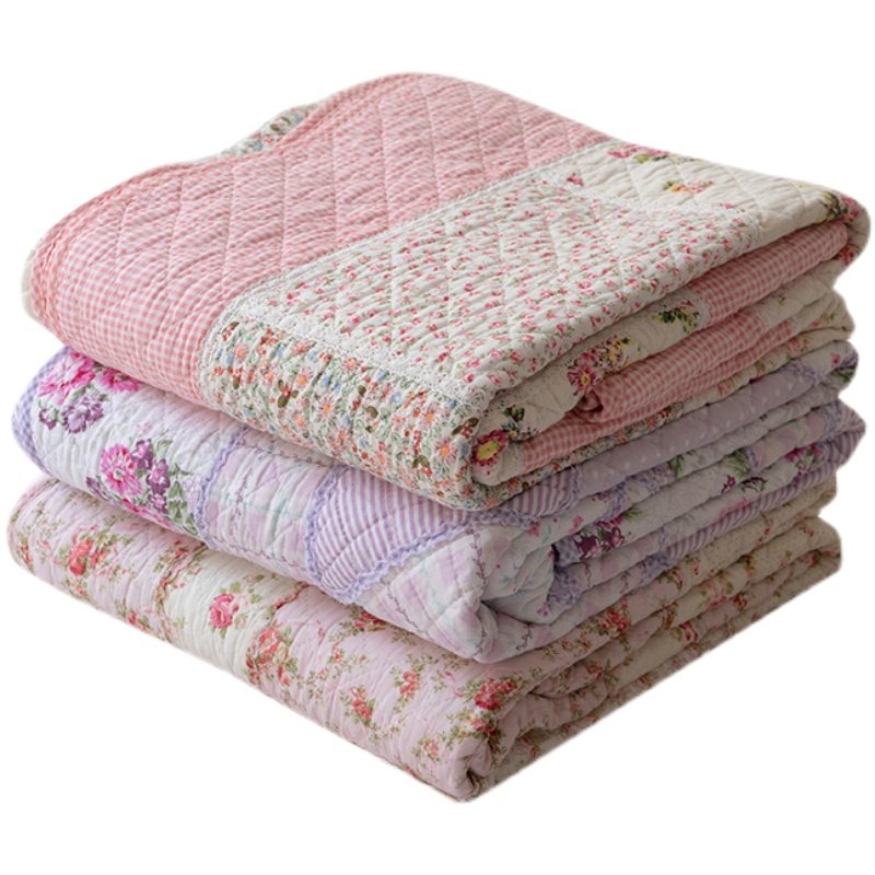 出口韩式纯棉拼布绗缝o被单件单人全棉水洗空调被夏被夹棉床单床,床上用品,棉花被,淘宝优惠券,粉丝福利购,淘宝优惠卷