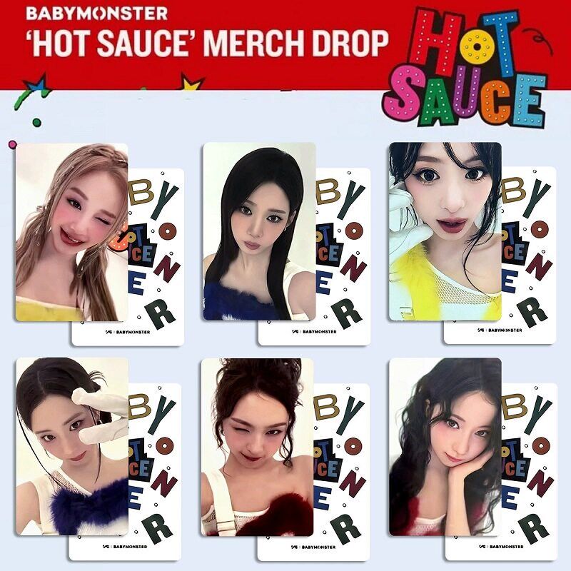 速发BAMOSTER宝怪新专辑HOT SAUCE特典卡打歌卡随机卡自印小卡