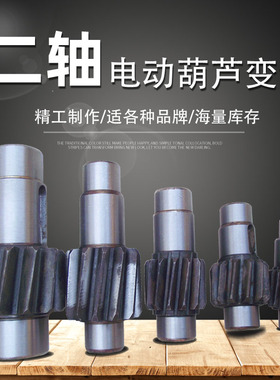 速发电动葫芦二轴0.5T1T2TT5T10T16T20T电动葫速变芦齿轮 减速机