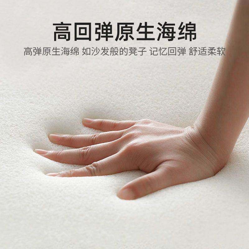 速发实木软包餐椅家用凳子现代简约木椅子客厅板凳可叠放餐桌凳子