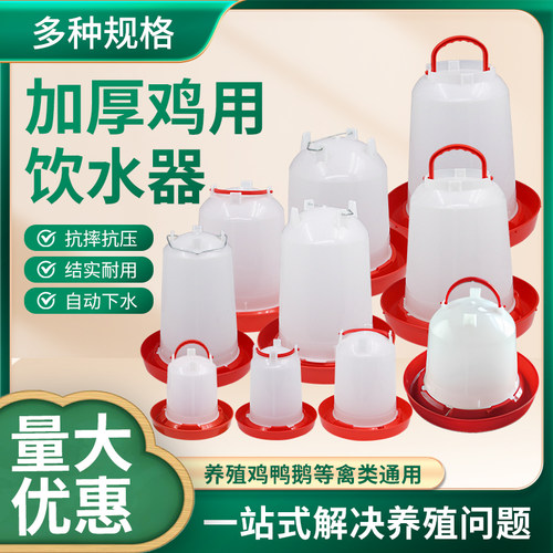 鸡水桶水壶养鸡饲料桶
