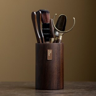 武阴堂核桃茶道m六君子套装纯实木茶道桶茶针茶夹茶匙茶道配件