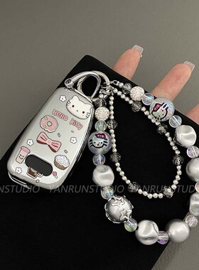 适用23款奥迪a6l钥匙套ap3壳A4女士q2/q3/Q5l扣Q4etron高端A7a8套