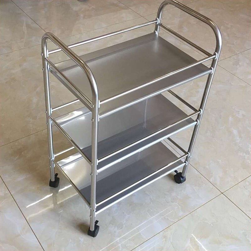 欧式美容推车不锈钢工具s车落地收纳置物架家用储物整理小拉车特,商业/办公家具,工具车,淘宝优惠券,粉丝福利购,淘宝优惠卷