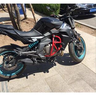 适用于春风NK400/NK650摩托车保险杠护杠竞特技杠后货架后挡泥板