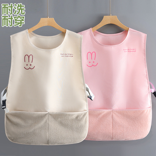 围腰坎肩免水洗女外穿 马甲围裙家用厨房做饭防水防油高颜值年轻款