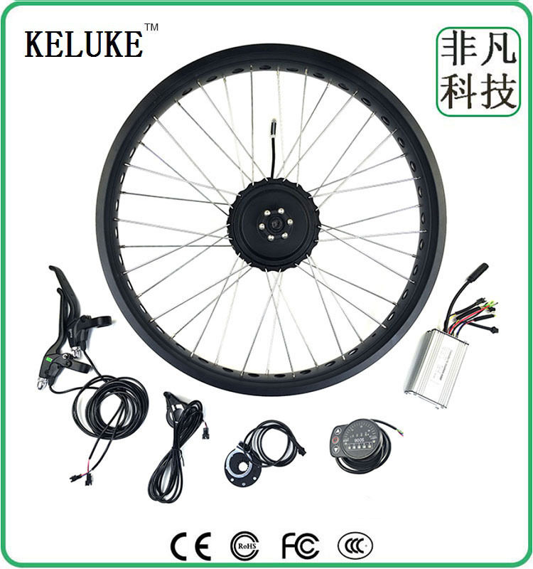 雪地车改装36V500W电动套件
