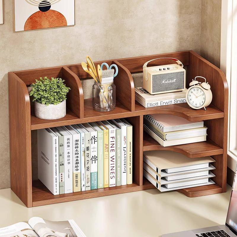 桌面置20006899生架简物易书架家用柜书桌收纳柜学书本整理办公室