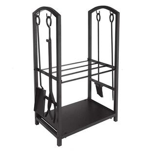 厂直销家用美式乡村铁艺火壁炉炉工具架子烤火炉工件JBH具家四套