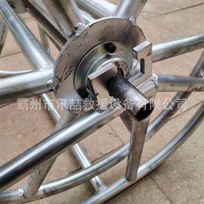电力施工绕放线收RLE车引带电作业钢丝绳导线牵绳放线盘架缠架线