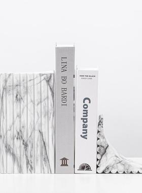 约现代创意几何不则异简形树脂摆件软客厅茶几大规理石纹LSZ0313