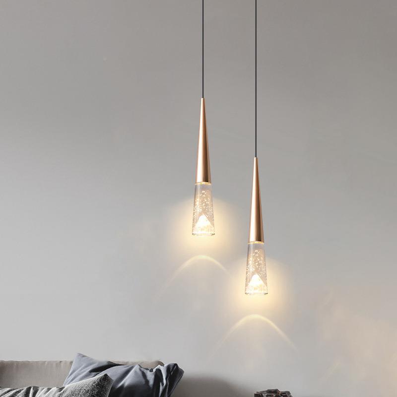 时水山晶吊灯酒RG008211店床头尚小吊灯餐橱厅卧室水晶灯客厅灯窗