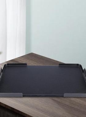 新中式客厅约置物盘简长方形样板新品托盘间店收纳酒轻奢玄盘关摆