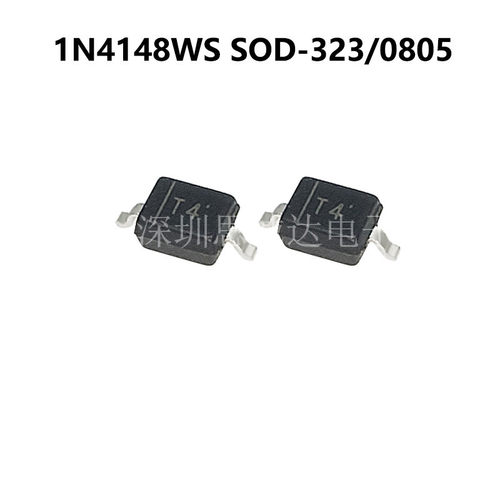 1N4148WS 贴片 T4 SOD-323 0805体积300MA 100V 4148ws IN4148WS