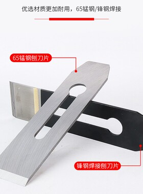 木工刨刀片 锋钢刨刃 木匠刨子刨床刀片平刨38mm44mm52mm