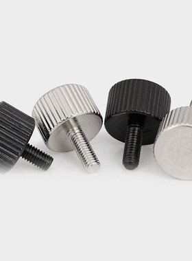 圆形滚花旋钮螺丝 NOBX3/4/5/6-6/10/16/20 手拧压纹螺栓